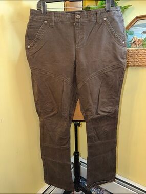 Kuhl Straight Leg Pants in Dark Brown